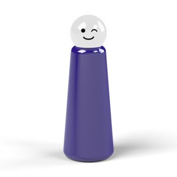 Termo fľaša LUND LONDON Skittle Bottle Original 500ml Indigo & White Wink