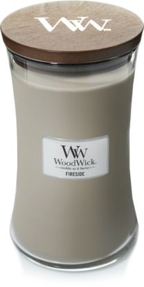 WoodWick sviečka veľká Fireside