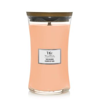WoodWick sviečka veľká Yuzu Blooms