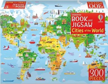 Usborne Book and Jigsaw Cities of the World