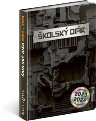 Školský diár Technik (september 2023 – december 2024), 9,8x14,5cm