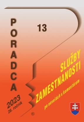 Poradca č. 13/2023 - Zákon o službách zamestnanosti s komentárom