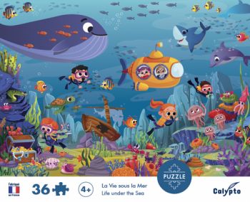 Puzzle Život pod morom 36