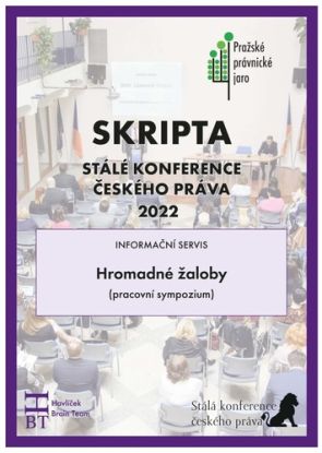 Skripta SKČP: Hromadné žaloby