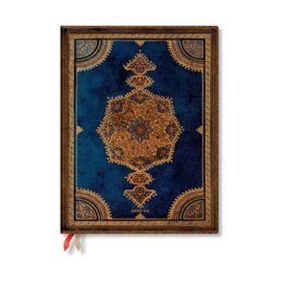 18 mesačný Diár Paperblanks 2023/24 Safavid Indigo Ultra VER
