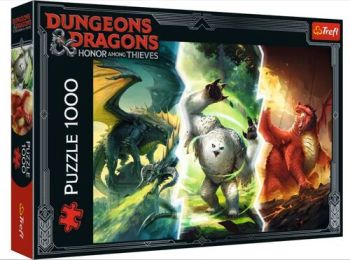 Puzzle 1000 - Dungeons & Dragons - Legendárne príšery z Faerunu