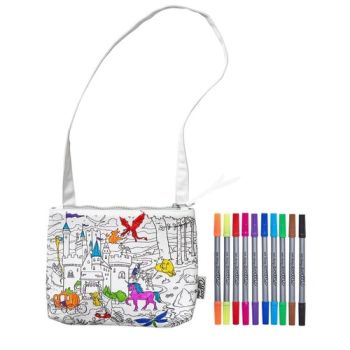 Crossbody kabelka na opätovné maľovanie Rozprávky a legendy