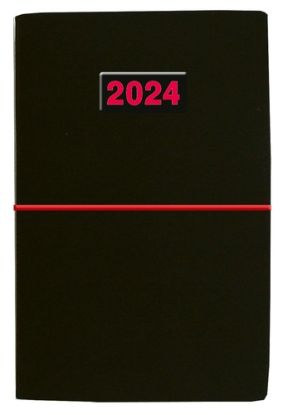 MINI DUO diár čierny 2024