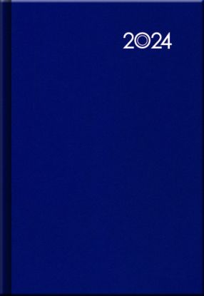 Pracovný diár FALCON modrý 2024