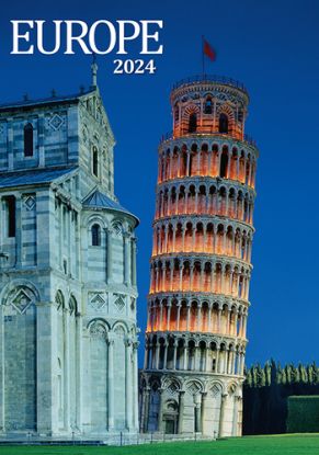 Nástenný kalendár Europe 2024