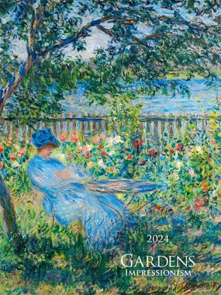 Nástenný kalendár Gardens Impressionism 2024
