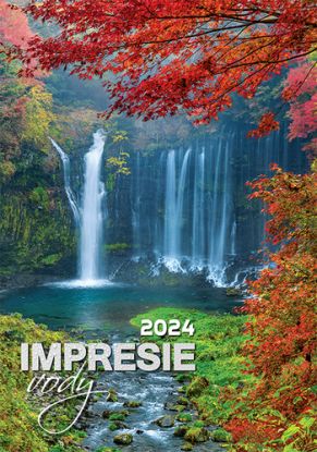 Nástenný kalendár Impresie vody 2024