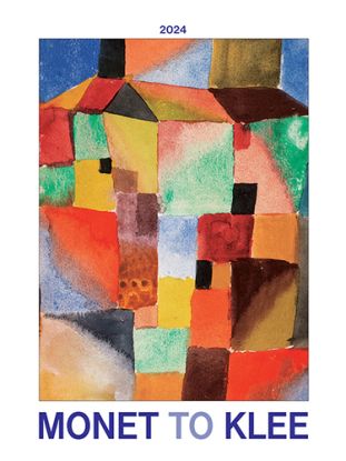 Nástenný kalendár Monet to Klee 2024