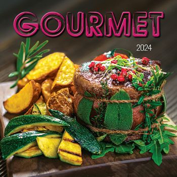 Nástenný kalendár Gourmet 2024