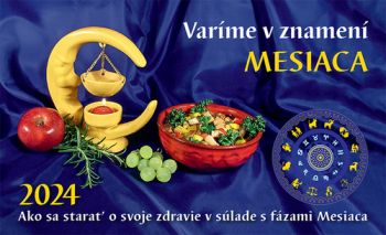 Stolový kalendár Varíme v znamení mesiaca 2024