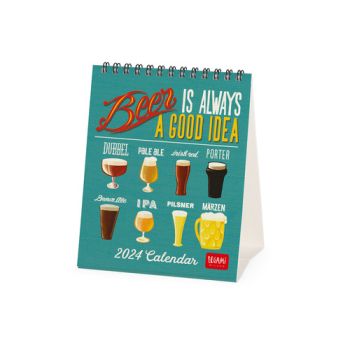 Legami Stolový kalendár Pivo 2024