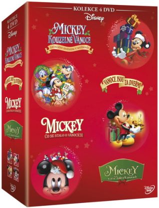 Vánoční Mickey kolekce 4DVD