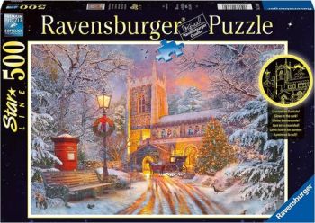 Puzzle Starline Puzzle Svietiace vianočné zátišie 500 Ravensburger