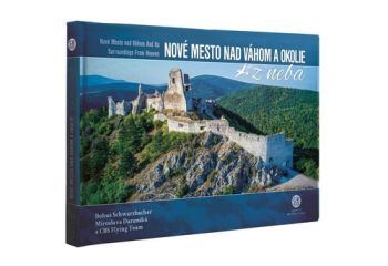Nové Mesto nad Váhom a okolie z neba