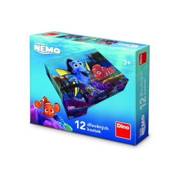 Drevené kocky Nemo 12 Dino