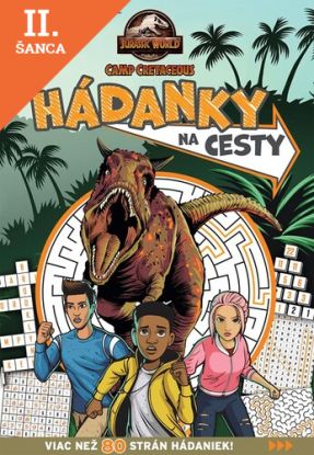 Lacná kniha Jurský svet: Kriedový kemp - Hádanky na cesty