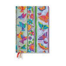 Diár 2024 Hummingbirds & Flutterbyes Midi DAY Paperblanks