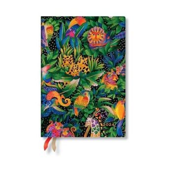 Diár 2024 Jungle Song Midi VER Paperblanks