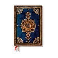 Diár 2024 Safavid Indigo Midi DAY Paperblanks