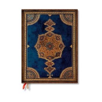 Diár 2024 Safavid Indigo Ultra DAY Paperblanks