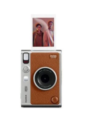 Fotoaparát s možnosťou tlače fotografií INSTAX MINI EVO BROWN