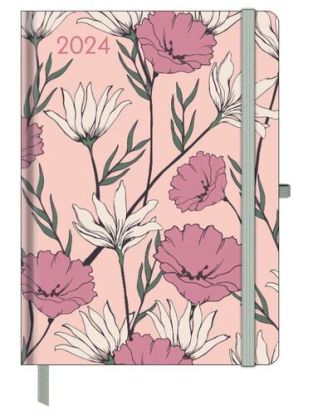 Diár Neumann 2024 Floral veľký