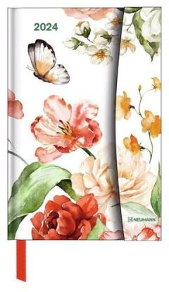 Diár Neumann 2024 Flower Fantasy malý