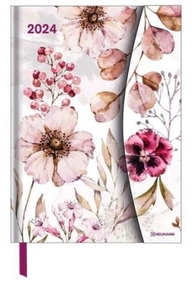 Diár Neumann 2024 Flower Fantasy veľký