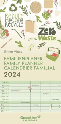 Rodinný plánovač Neumann 2024 Green Vibes