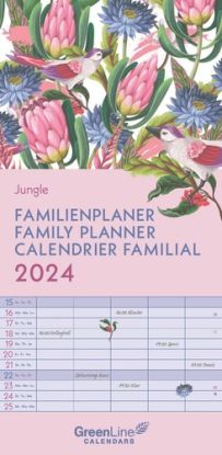 Rodinný plánovač Neumann 2024 Jungle