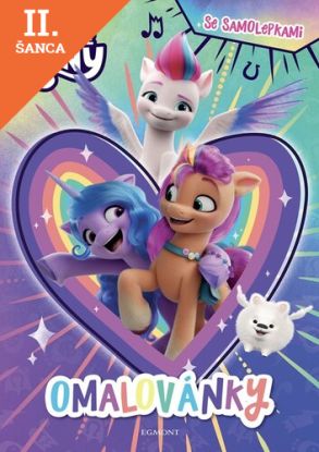 Lacná kniha My Little Pony - Omalovánky se samolepkami