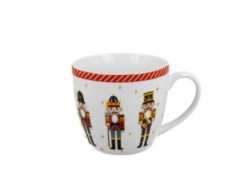 Klasický porcelánový hrnček Luskáčiky 460 ml