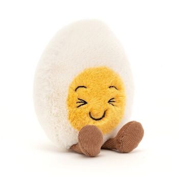 Varené vysmiate vajce plyšová hračka JELLYCAT