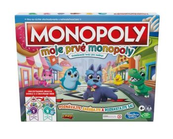 Hra Monopoly: Moje prvé Monopoly (slovenská verzia)