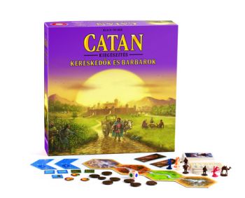 Játék Catan Kereskedők és barbárok Piatnik (hra v maďarčine)