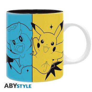 Pokémon keramický hrnček, 320 ml - Scarlet and Violet Starters