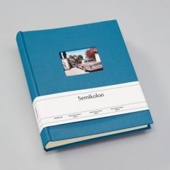 Fotoalbum Semikolon Classic Finestra Medium azzurro