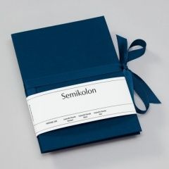 Leporelo Semikolon Grande marine