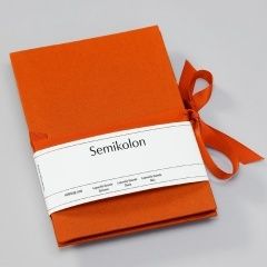 Leporelo Semikolon Grande orange