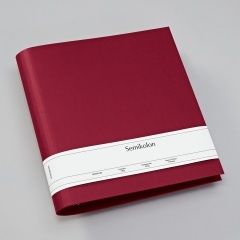 Fotoalbum Semikolon Photograph File 4 Ring burgundy