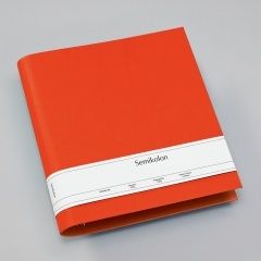 Fotoalbum Semikolon Photograph File 4 Ring orange