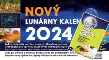 Lunárny kalendár 2024 + Zdraví podle biorytmů luny