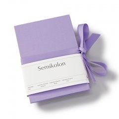 Leporelo Semikolon Classico lilac silk