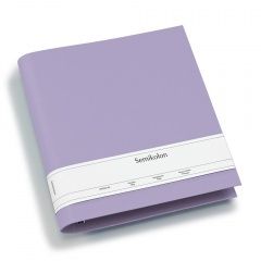 Fotoalbum Semikolon Photograph File 4 Ring lilac silk