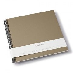 Fotoalbum Semikolon Spiral Economy Large cream fango